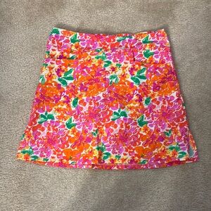 Jude Connally Floral Skort EUC Size S